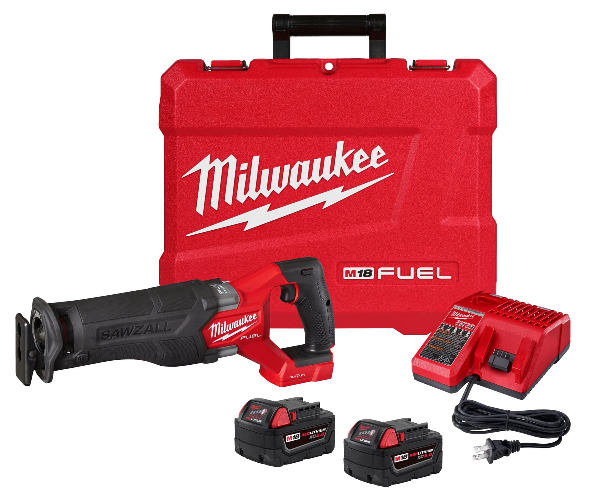 M18 FUEL SAWZALL Recip Saw Kit w/ One-Key & 2 Battery