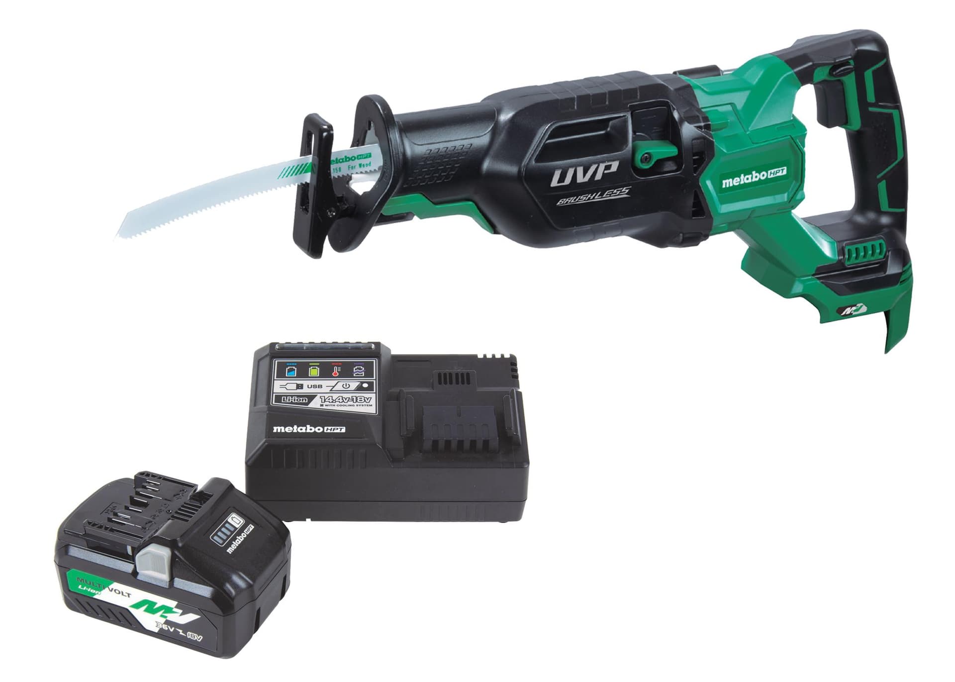 36V Reciprocating Saw with Starter Kit Package