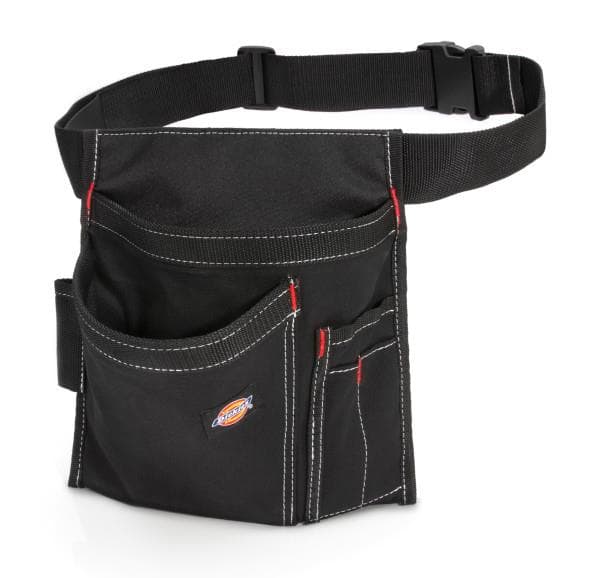 Dickie's 5 Pocket Single Side Tool Pouch: Black