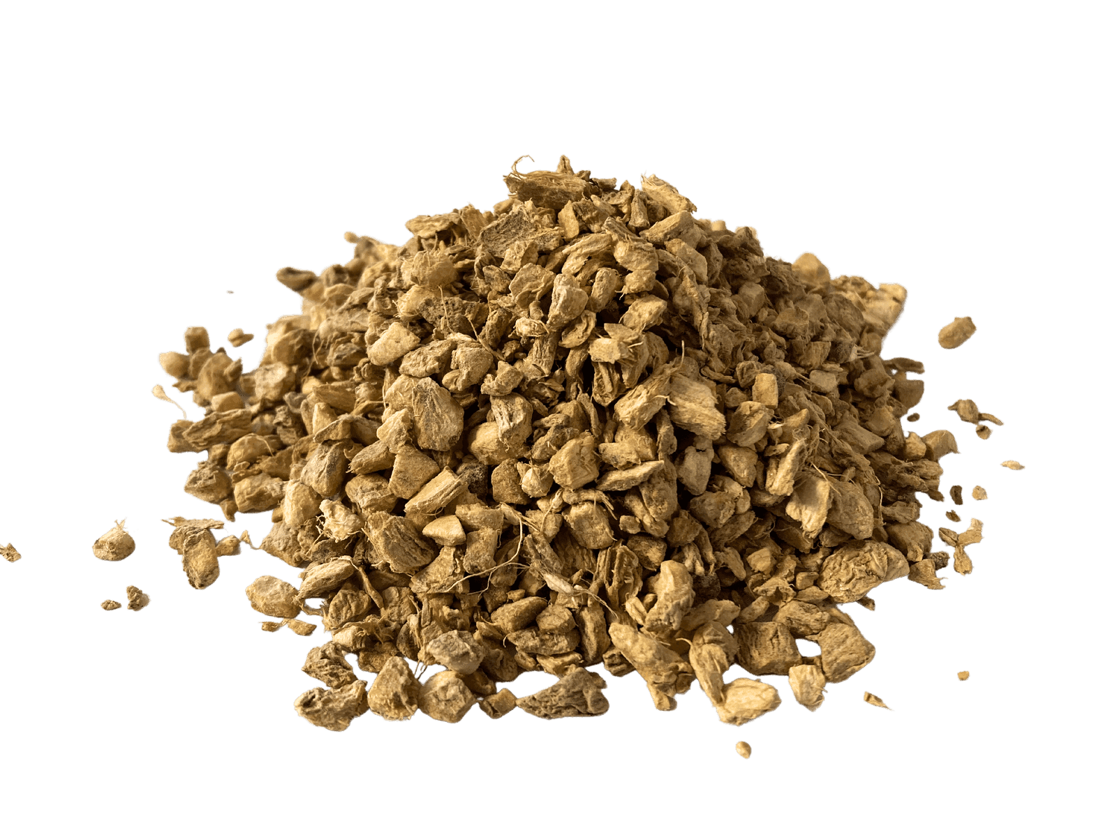 Ginger Root, Cut, Sifted, Organic