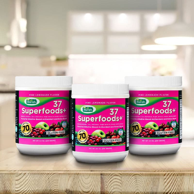 BODY CLEANSE - Detox, Alkaline, Electrolyte & Body Nourishment (Save $18) - THREE Pink Lemonade/Lemon Tea (Saave $18)