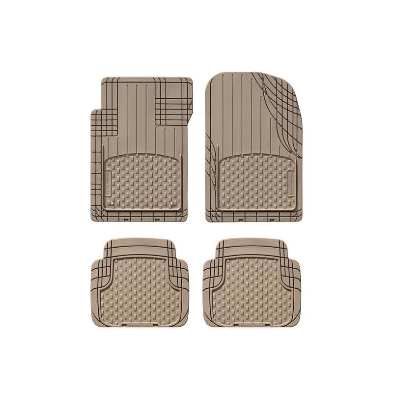 Front & Rear Trim-to-Fit Car Mats Size 4 Pieces