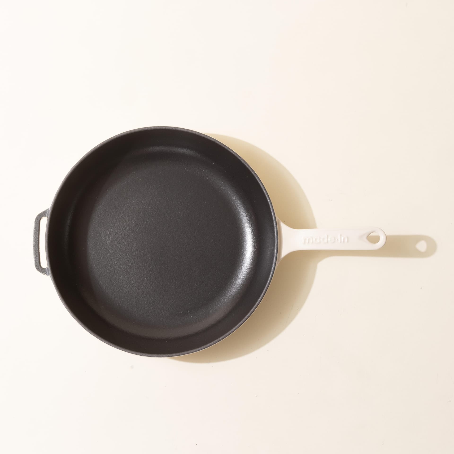 11-Inch Enameled Cast Iron Skillet - Linen