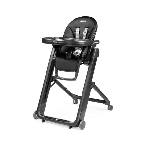 Siesta Grow with Baby Folding High Chair & Recliner True Black
