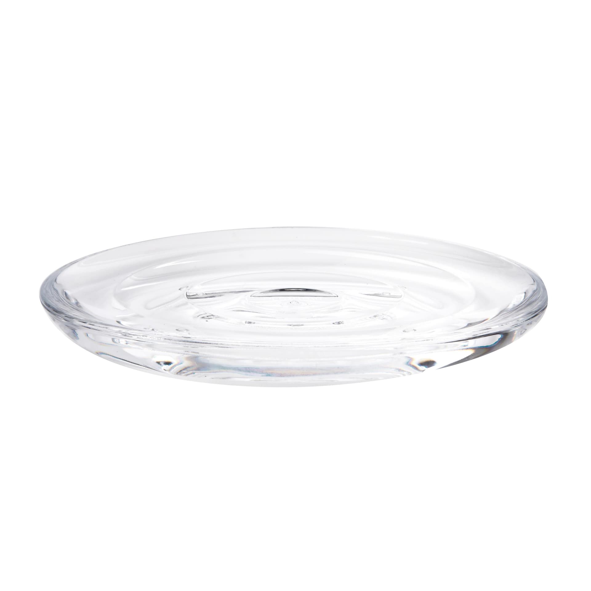 Droplet Soap Dish Clear