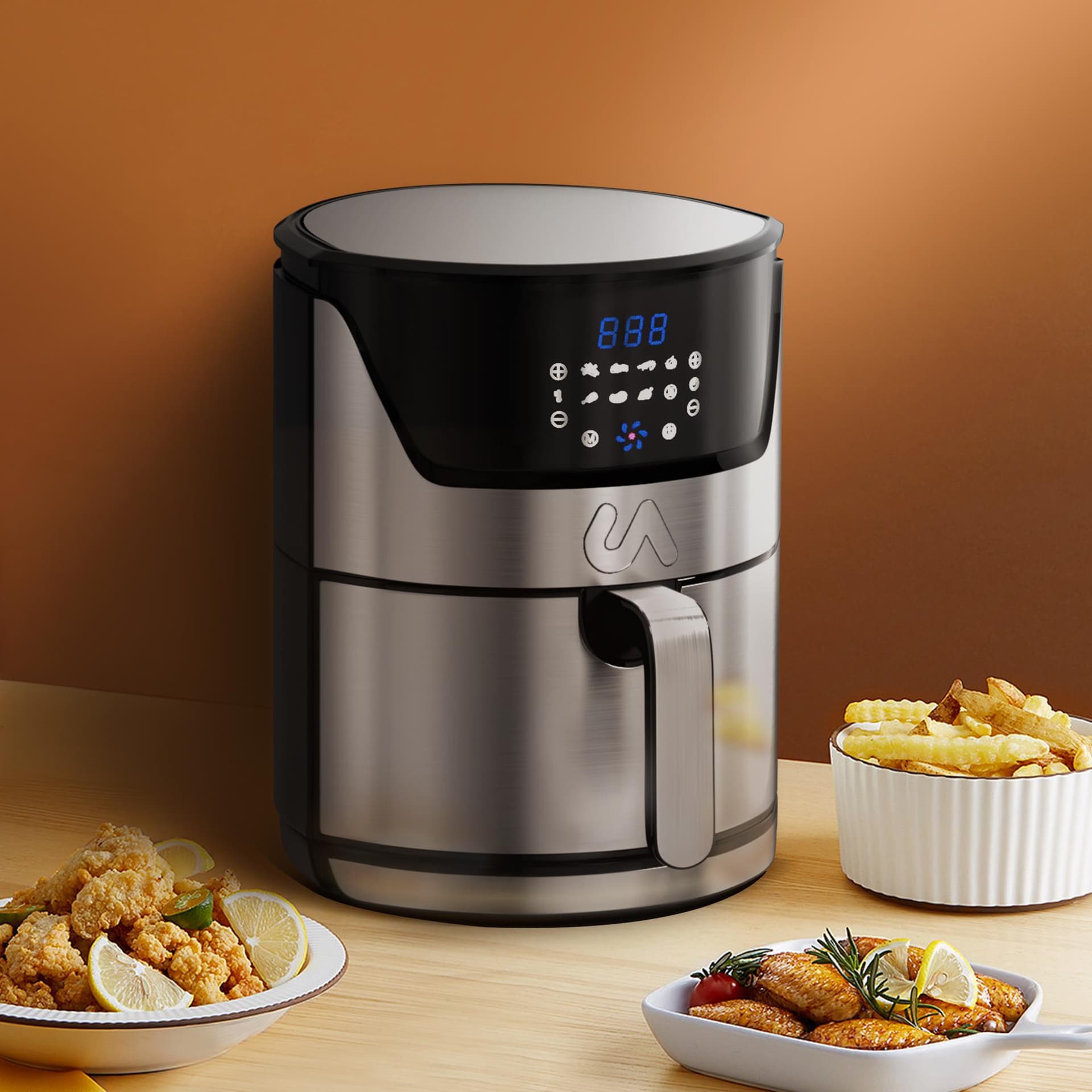 Air Fryer XL Premium SS - 7Qt