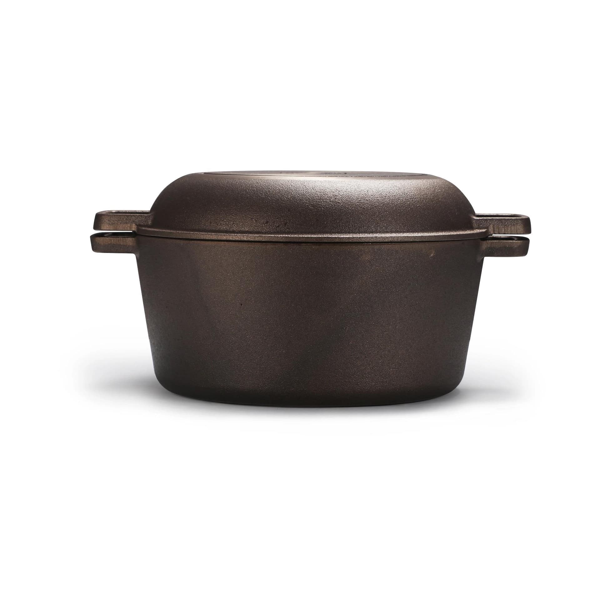 Black & Decker 5 Qt Dutch Oven with Skillet Lid - Bronze