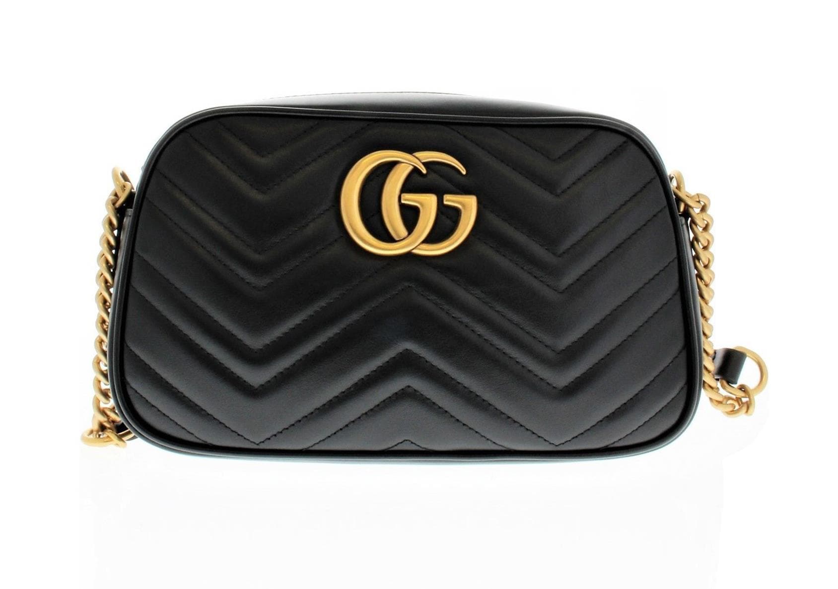 GG Marmont Small Matelass Cross Body Size 9.5x5x3