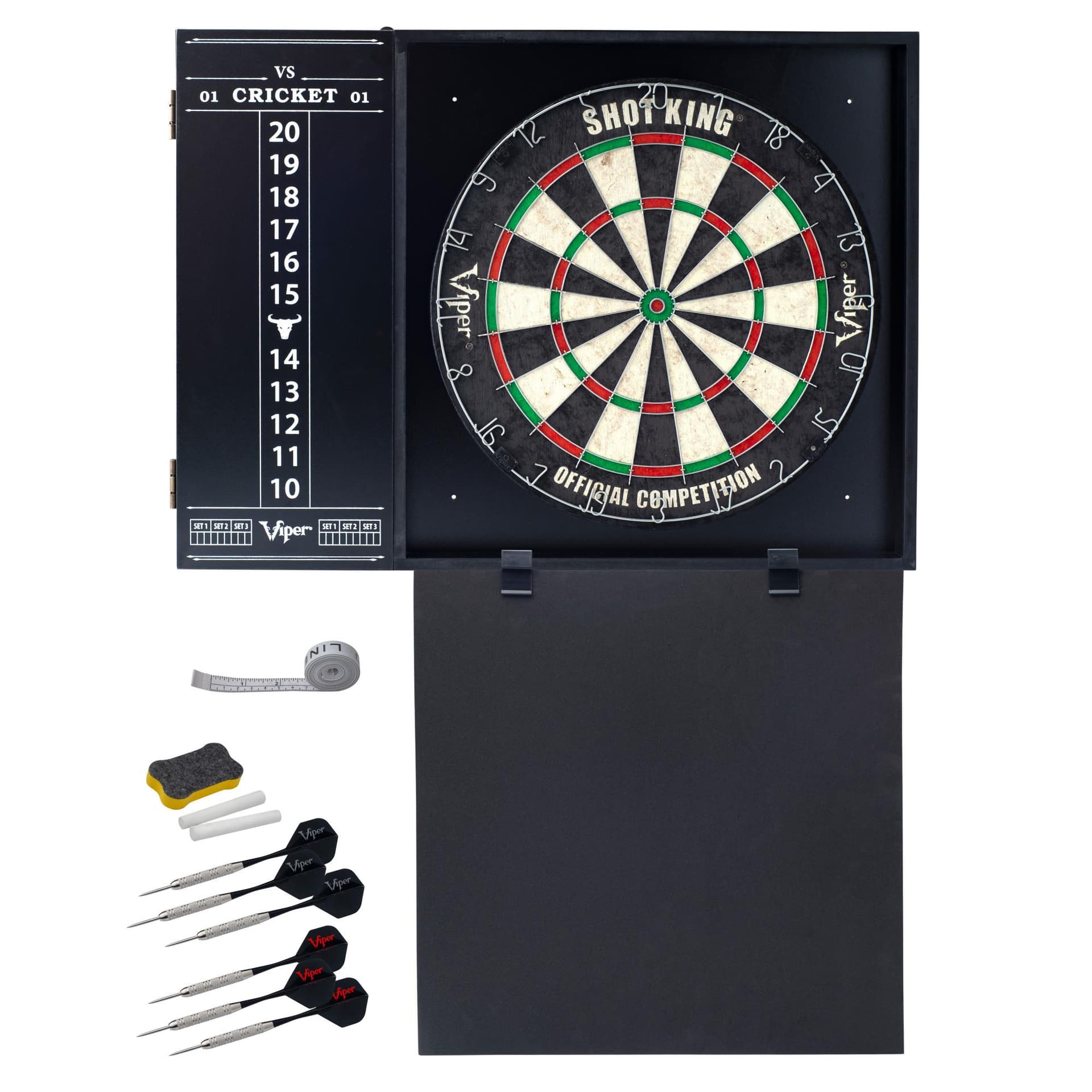 Viper Steadfast Dart Backboard with Shot King Sisal Board
