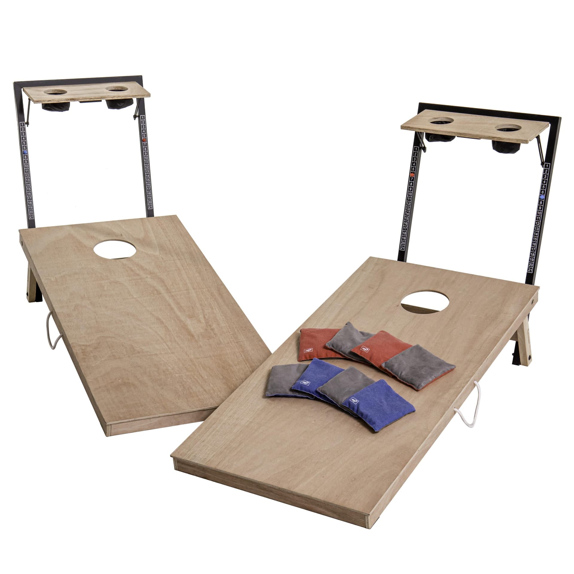 Triumph Sports - 2 x 4-Foot Cornhole Set w/Integrated Caddy