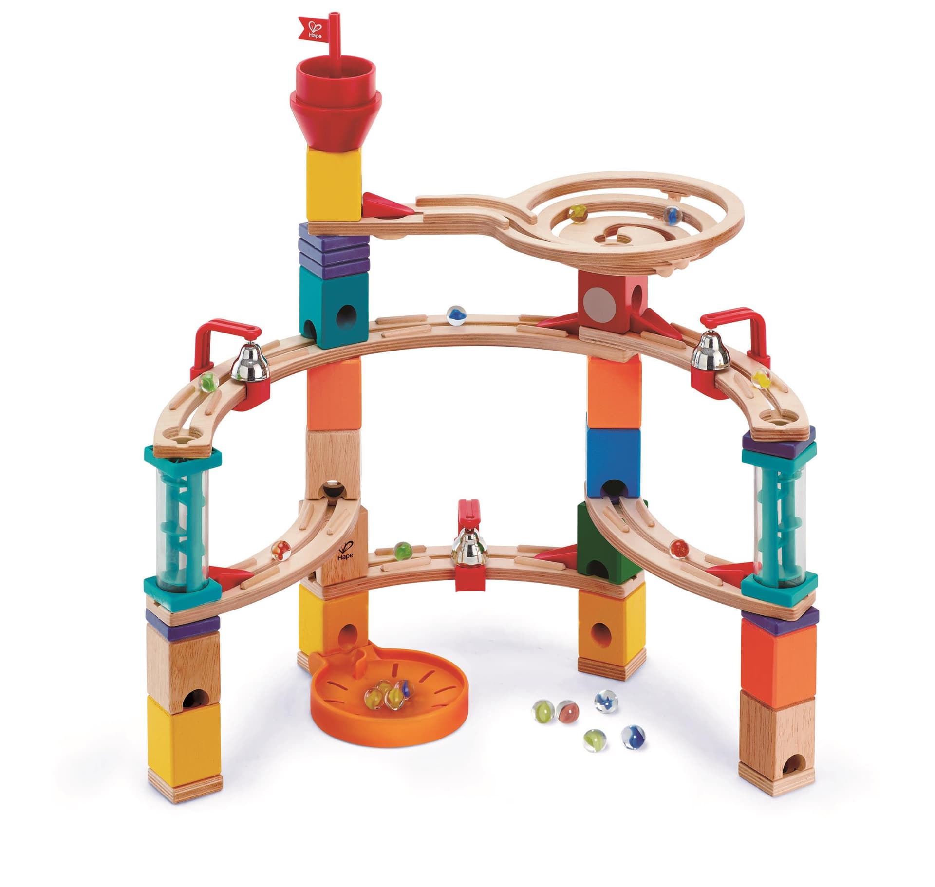 Quadrilla Castle Escape Wooden Marble Run Set Ages 4+ Years
