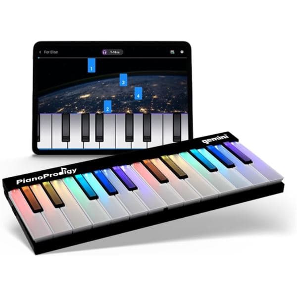Expandable 24 Key Wireless MIDI Keyboard