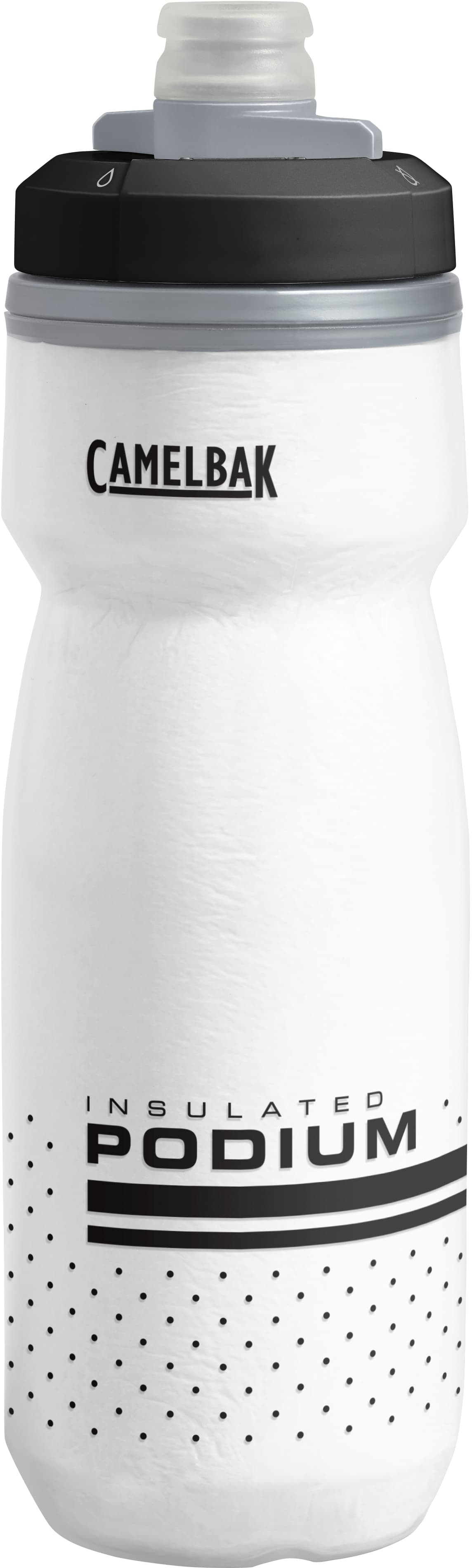 Podium Chill 21oz/.62L Insulated Bike Bottle in White