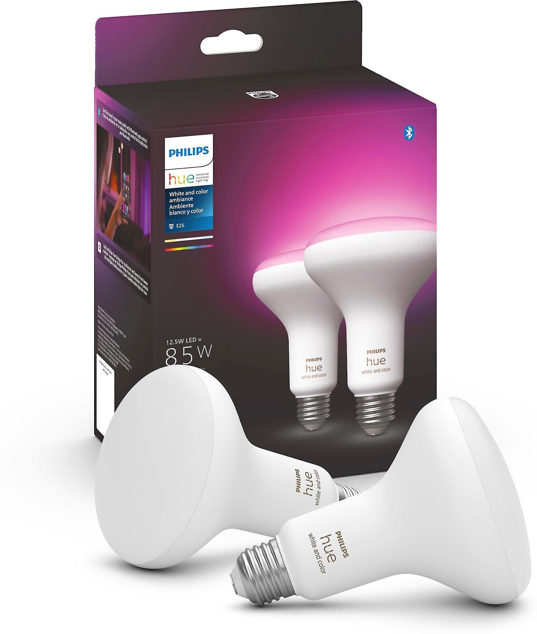 Philips Hue White and Color Ambiance BR30 Bulb (1200 lumens)