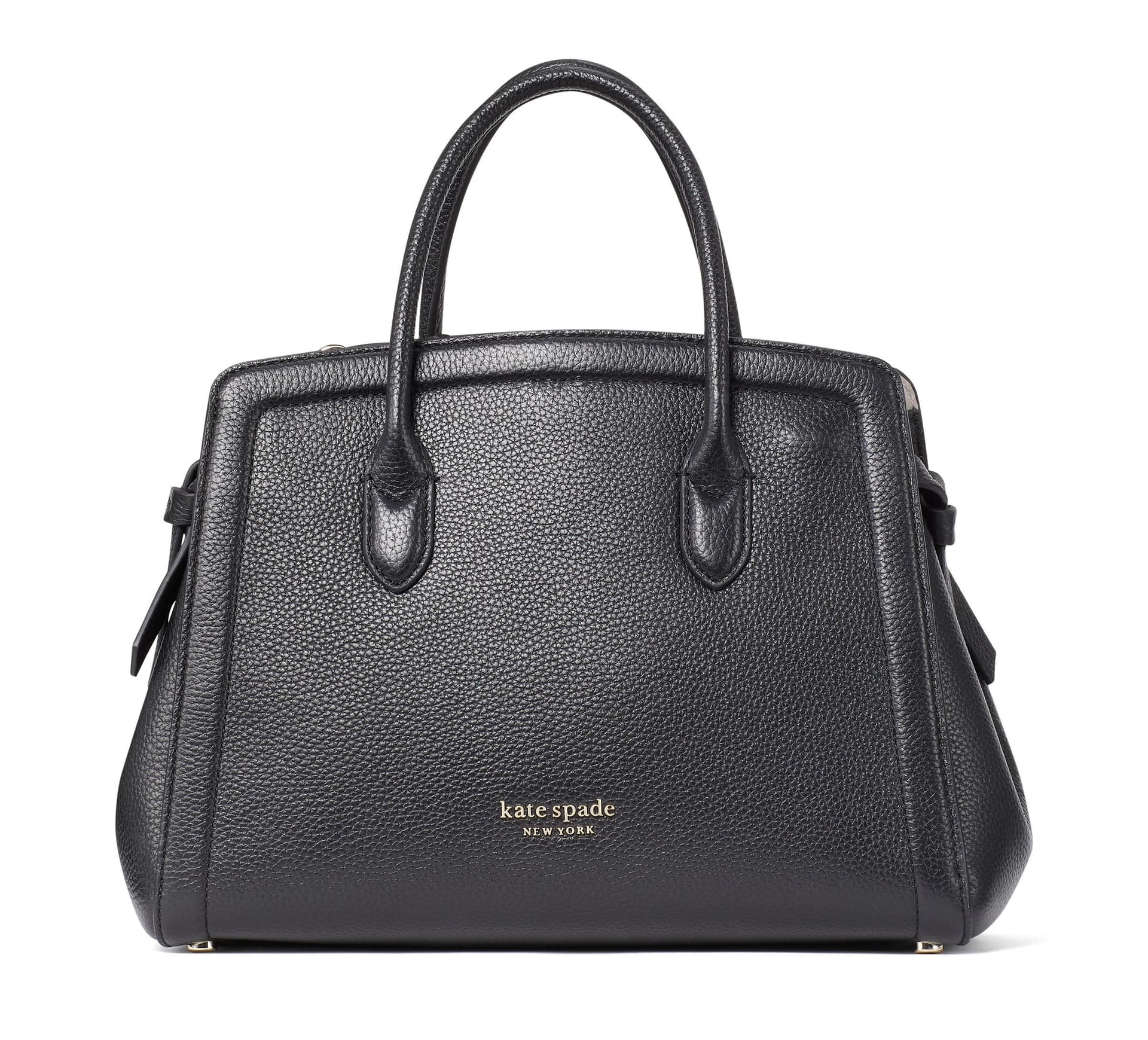Knott Medium Satchel - Black