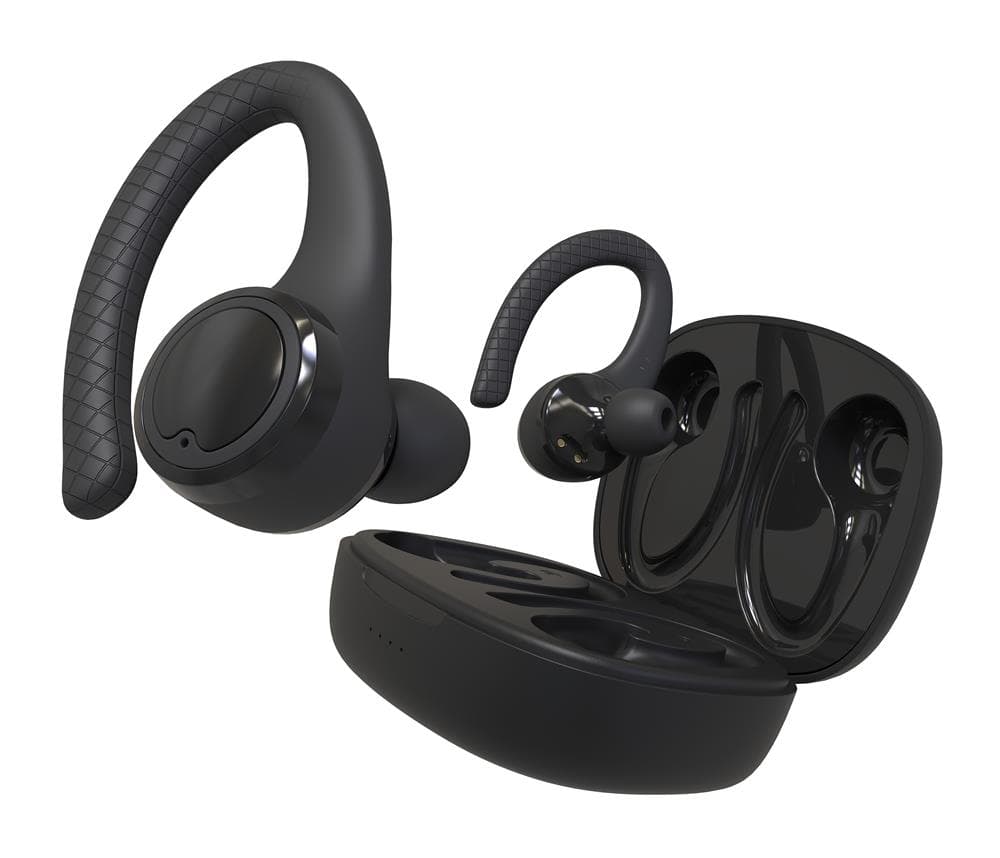 Sports Bluetooth Earbuds w/ Wingtips
