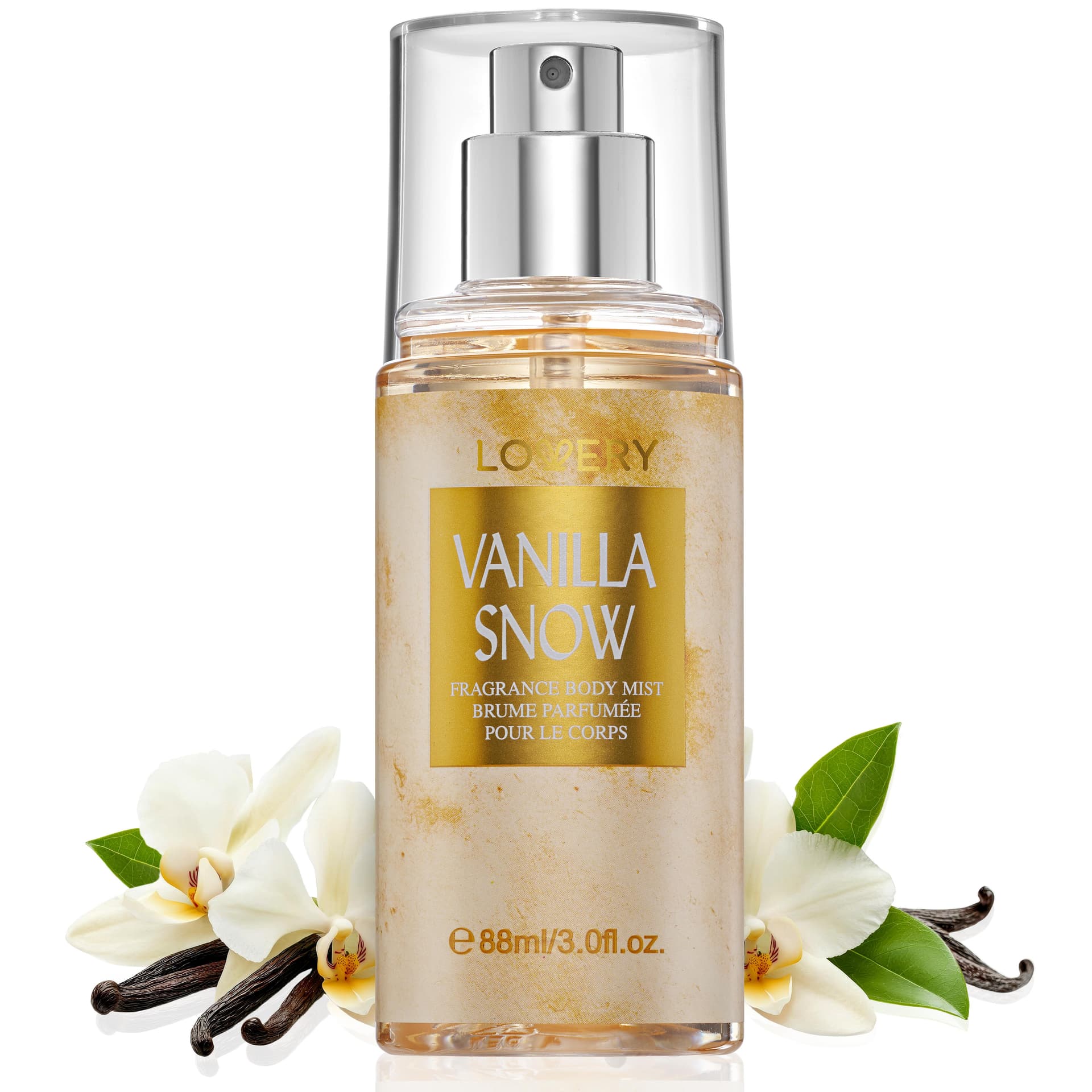 Vanilla Snow Fragrance Body Spray Size 3oz