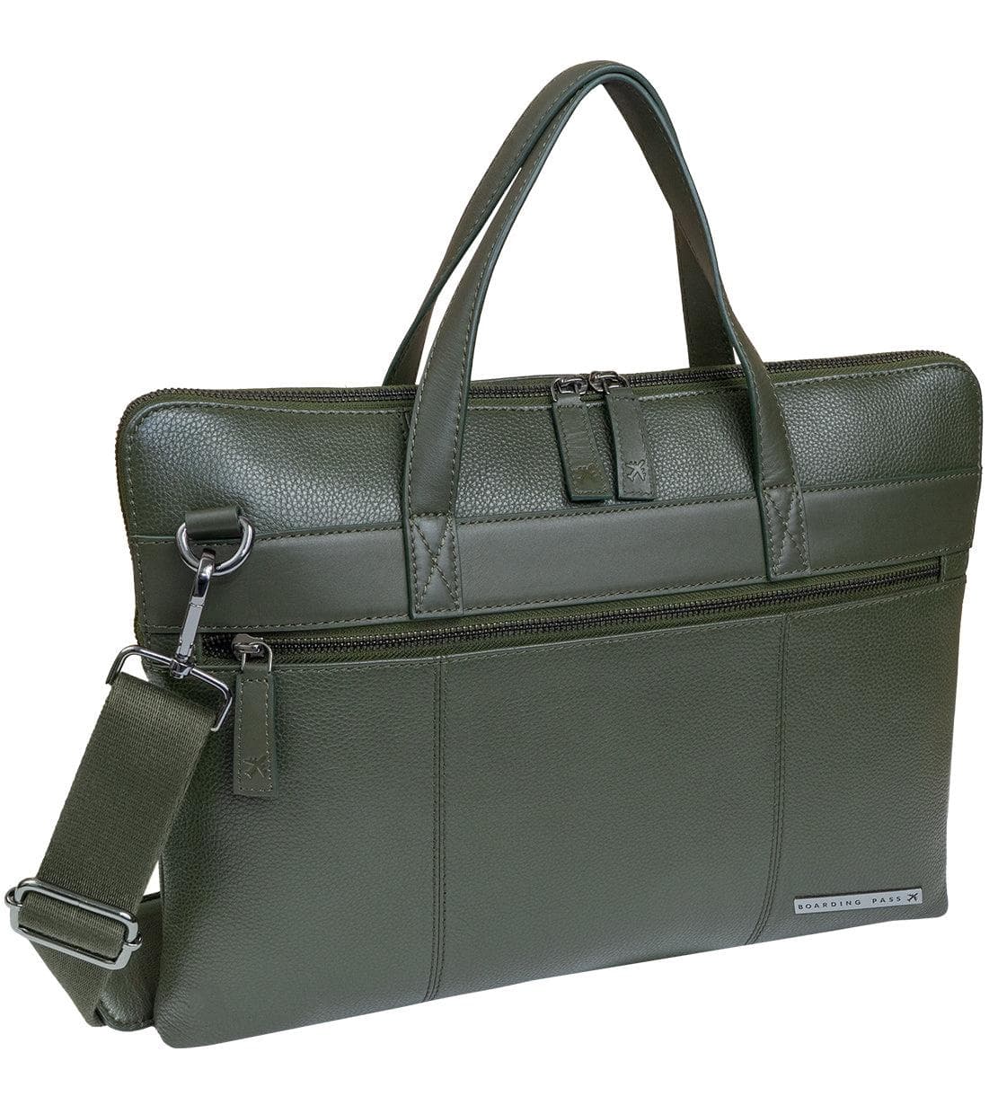 Hey Handsome Pebble Grain Briefcase Size 16"