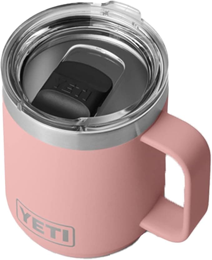 Yeti Rambler 10 oz Mug, Sandstone Pink