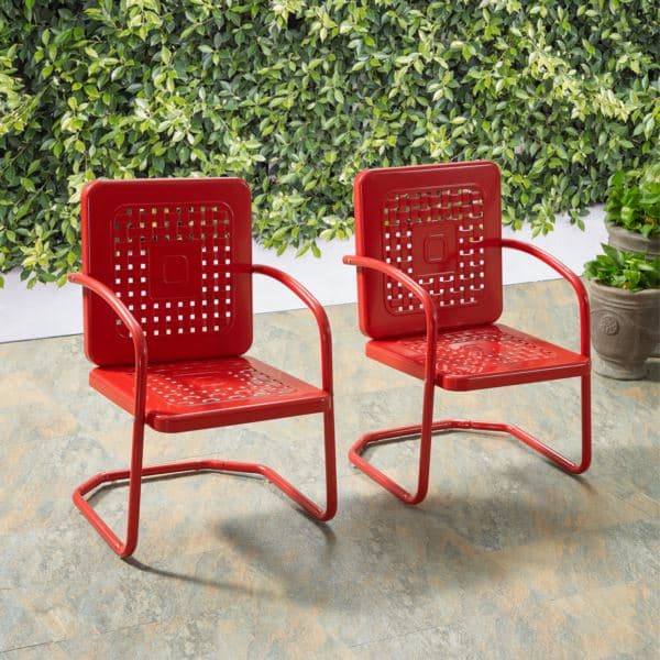 Bates 2Pc Retro Outdoor Chair Set