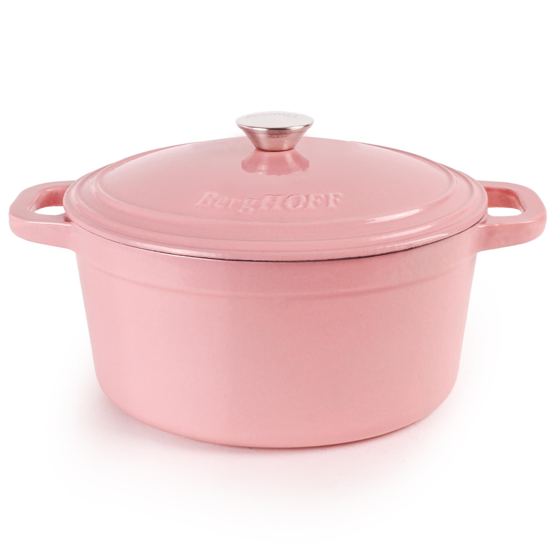 Neo Cast Iron 7qt. Round Dutch Oven 11" with Lid, Pink