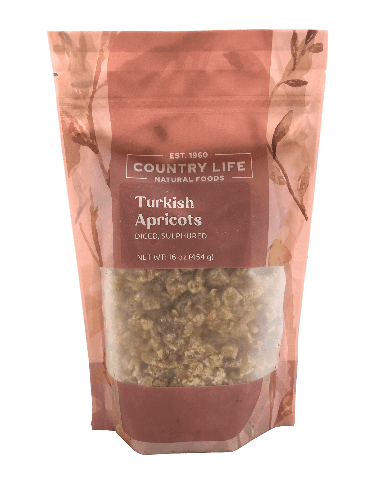Apricots, Turkish, Diced, Sulphured - 1 lb