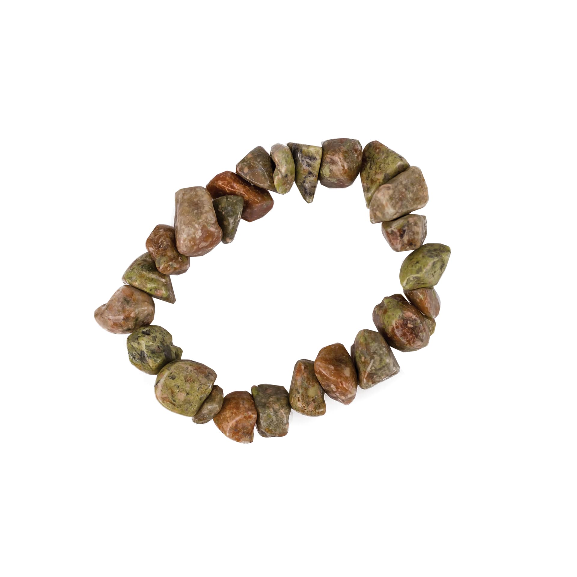 Autumn Jasper Stretch Bracelet