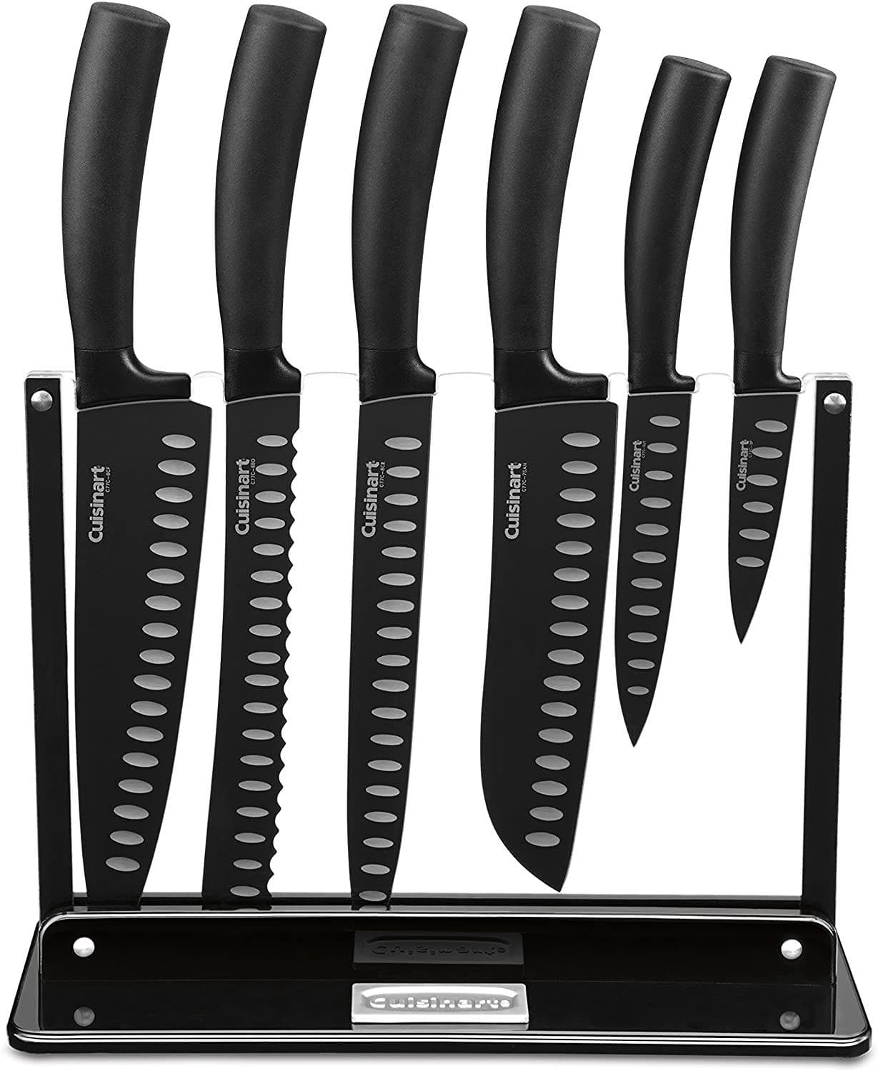 7 Pc. Non Stick Cutlery Set with Acrylic Stand