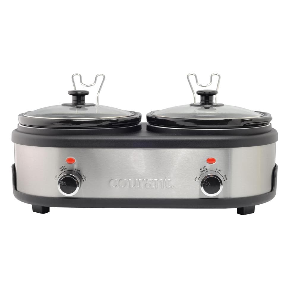 2.5 Quart Double Slow Cooker
