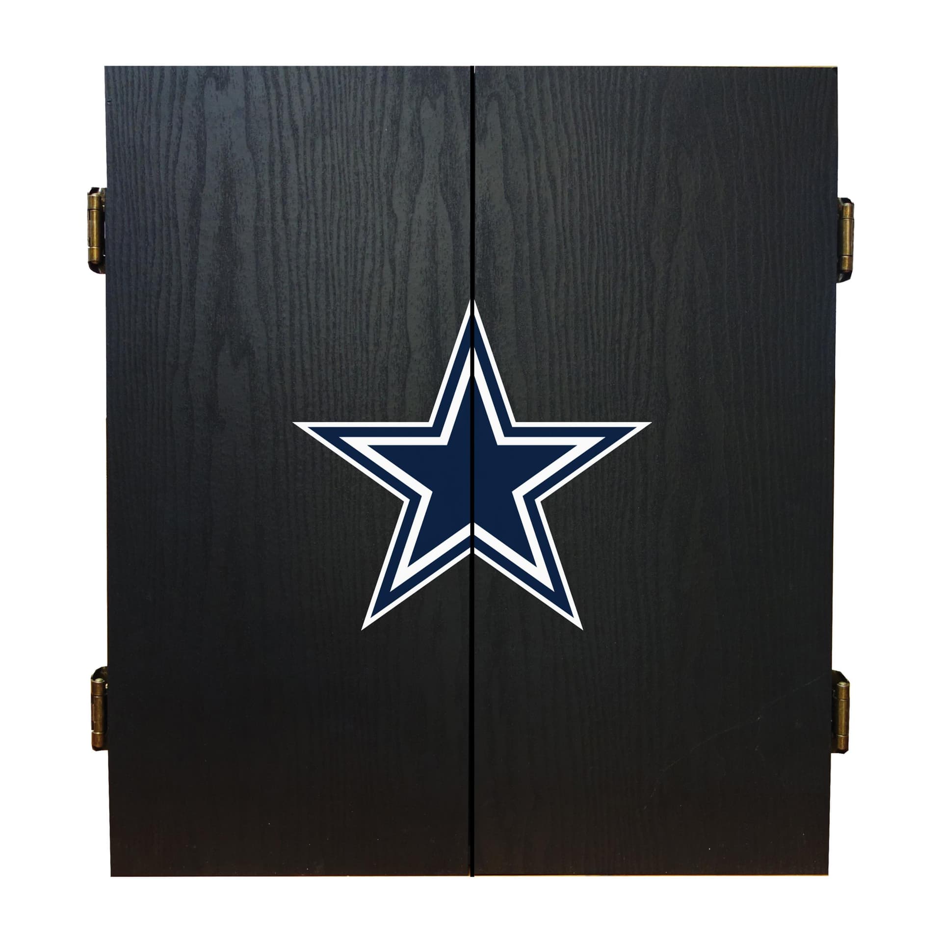Dallas Cowboys Dartboard Cabinet Set
