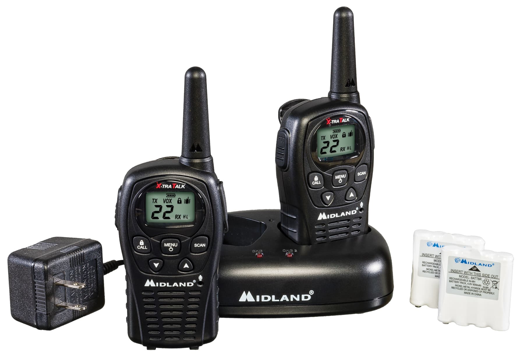 22 Ch 2-way Radios w/ 24 Mile Range Value Pack