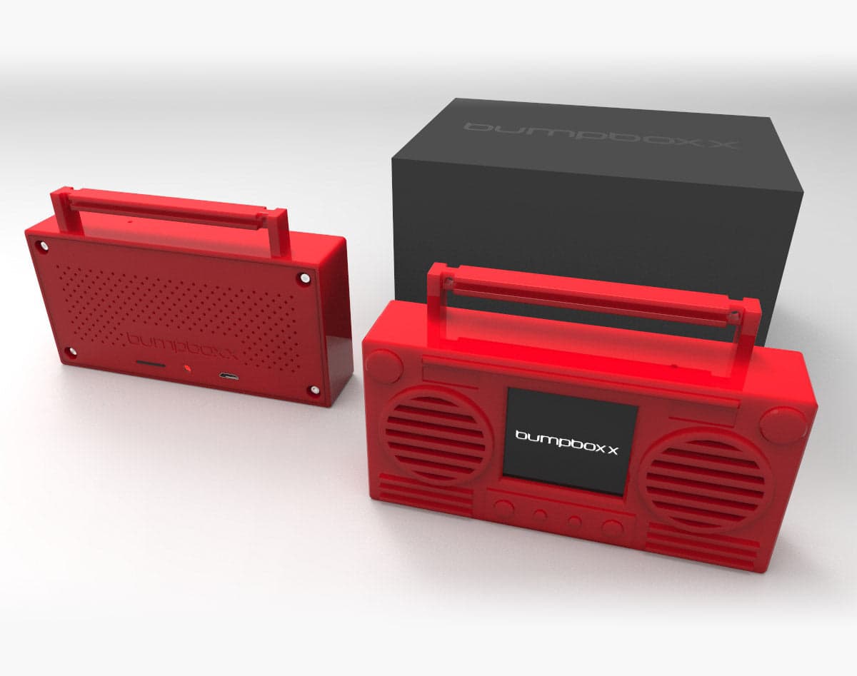 Bumpboxx Microboom Wearable Bluetooth Speaker Boombox