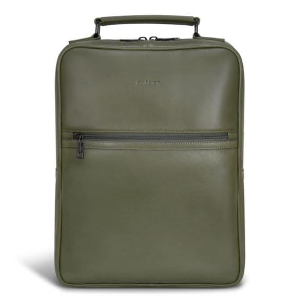 Onyx Leather Compact Backpack Size 14.5"x11"