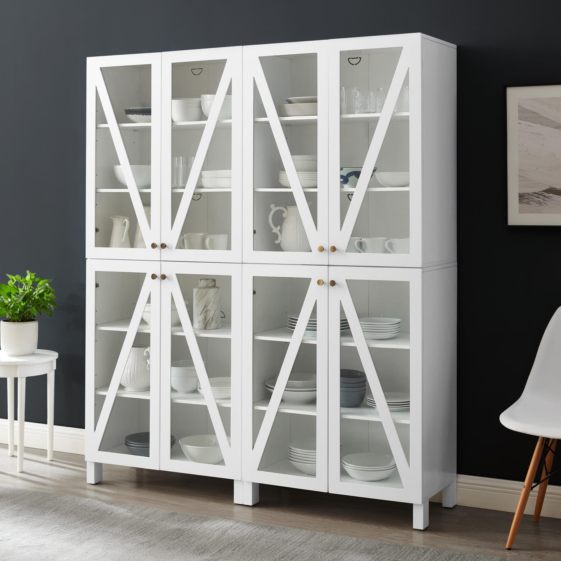 Cassai 2-Piece Kitchen Storage Pantry Set