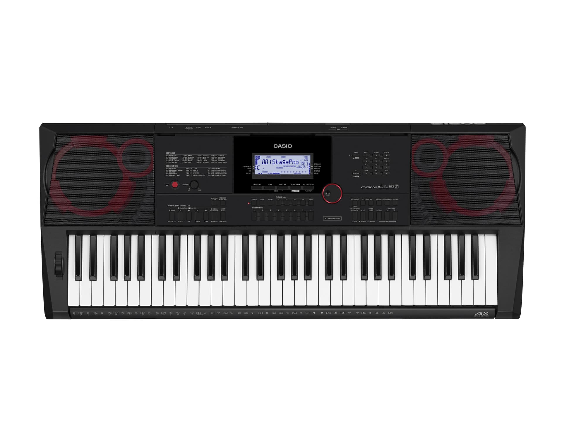 CT-X3000 61-Key Portable Keyboard