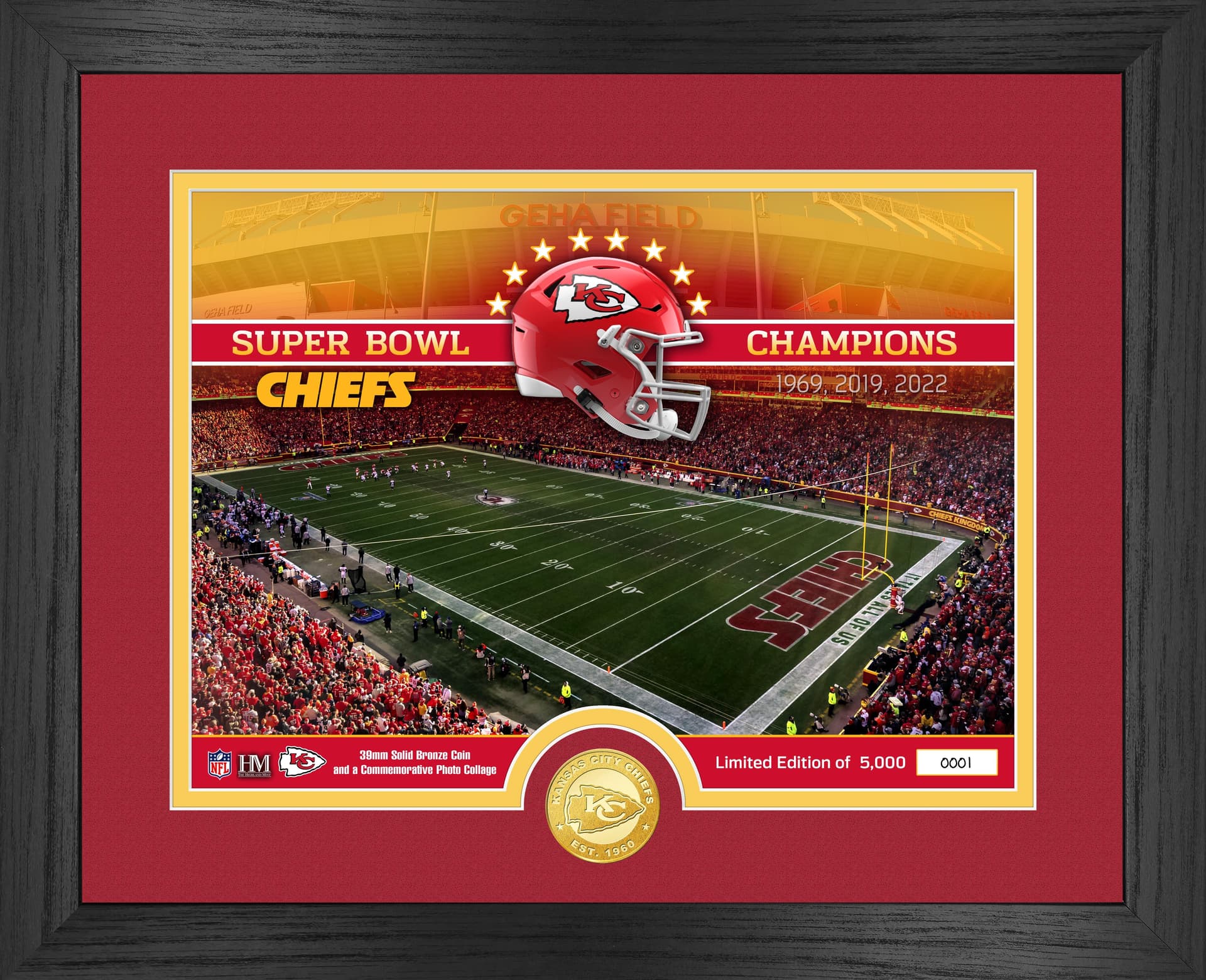 Kansas City Chiefs Stadium Photo Mint