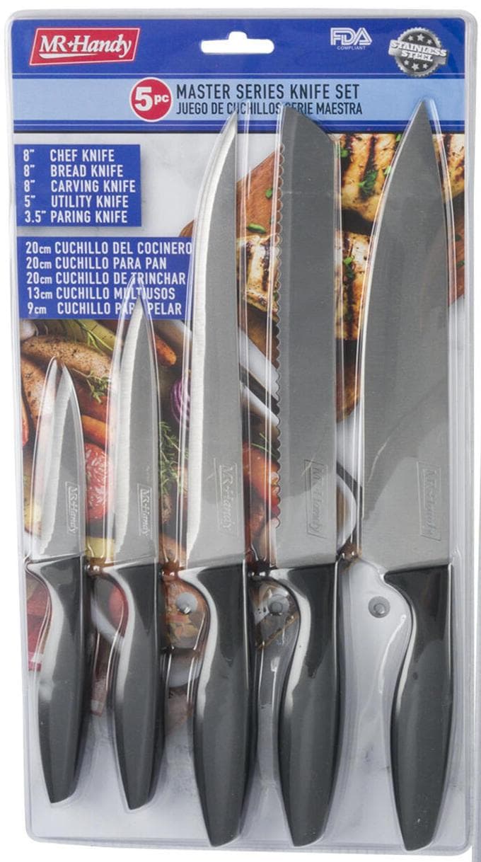 5 Pc. Master Chef Knife Set
