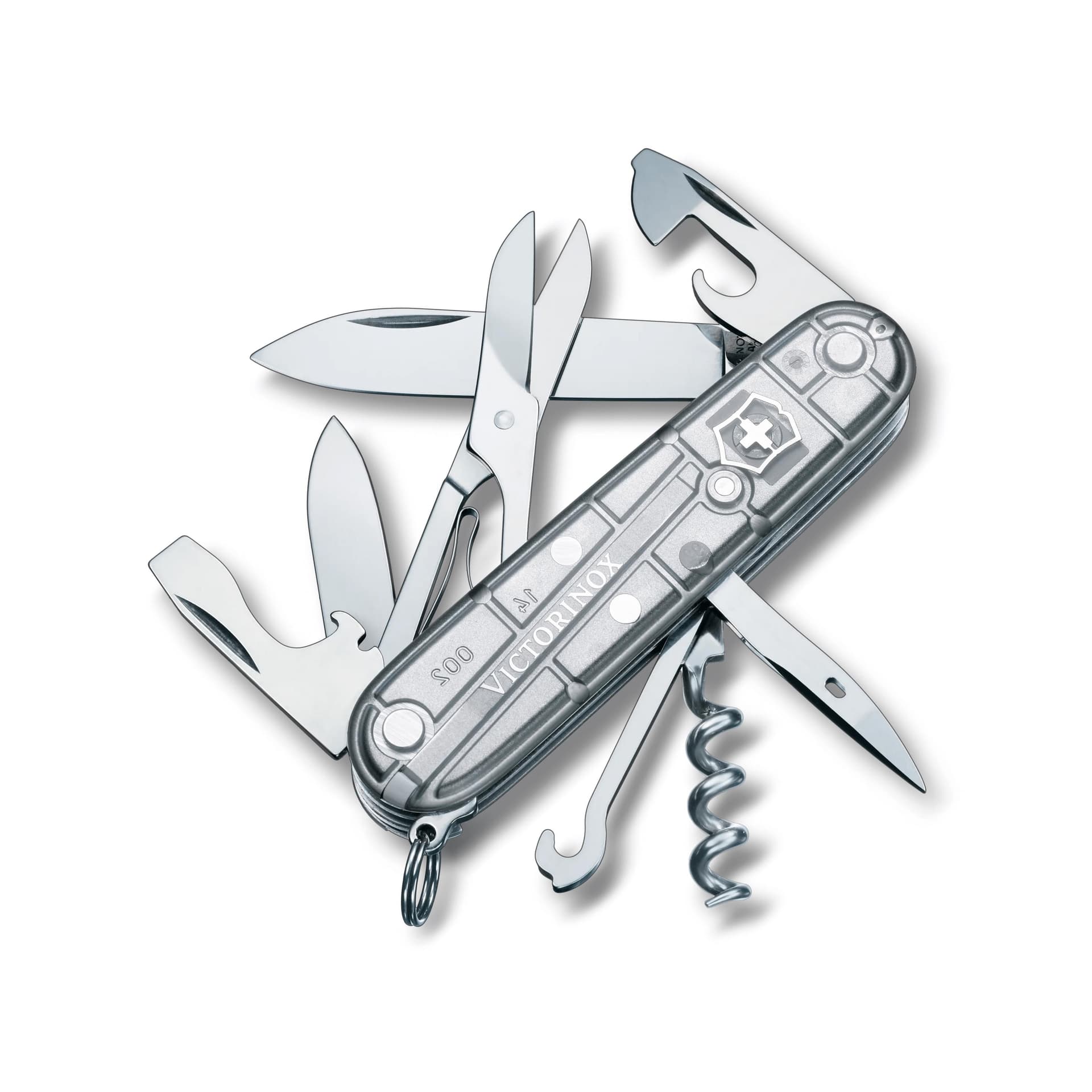 Climber, 91 mm, silver transparent
