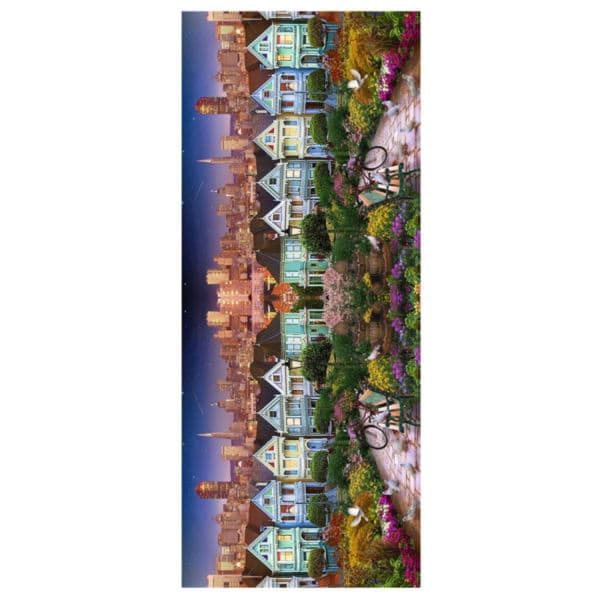Painted Ladies San Francisco Scarf