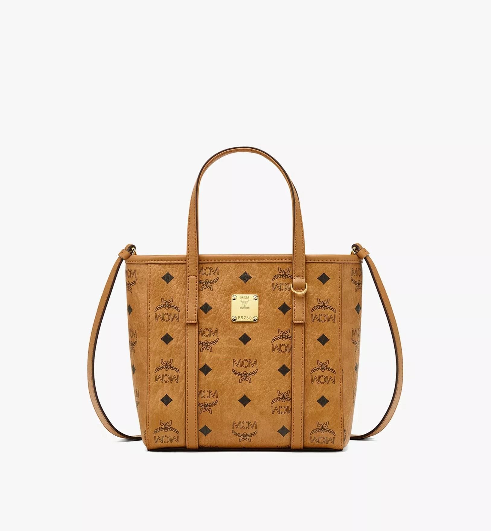 Toni Top-Zip Shopper in Visetos Size Mini