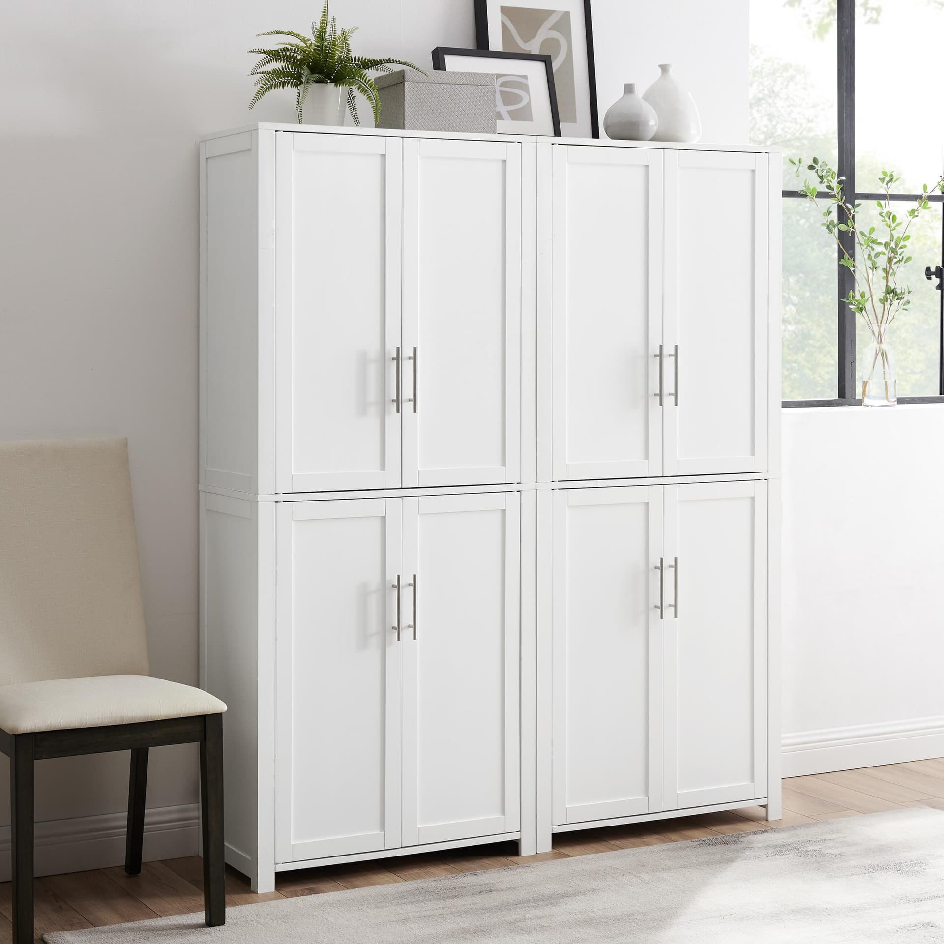 Savannah 2-Piece Kitchen Storage Pantry Set