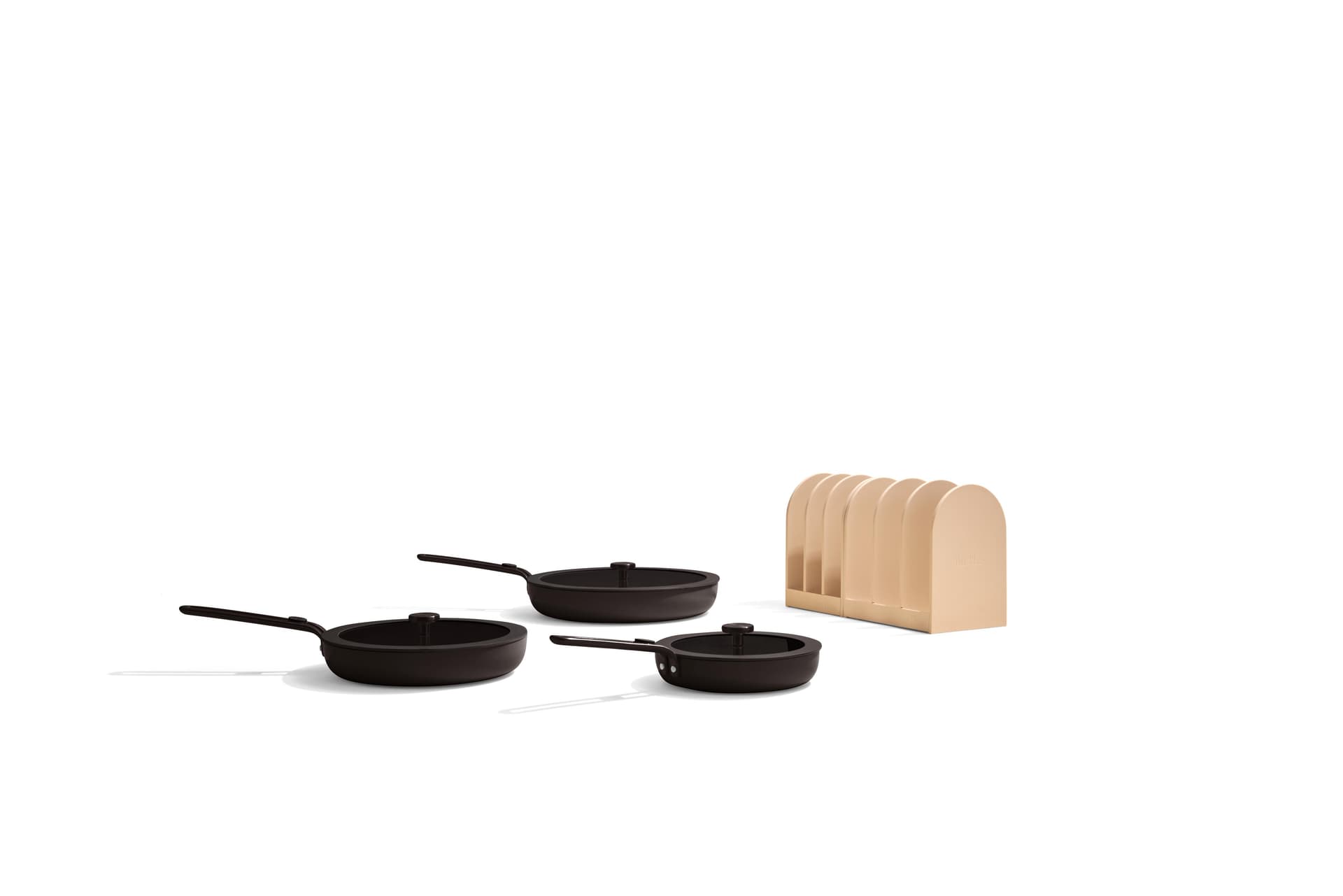Essentials 8-Piece Pan Trio/Blue Salt