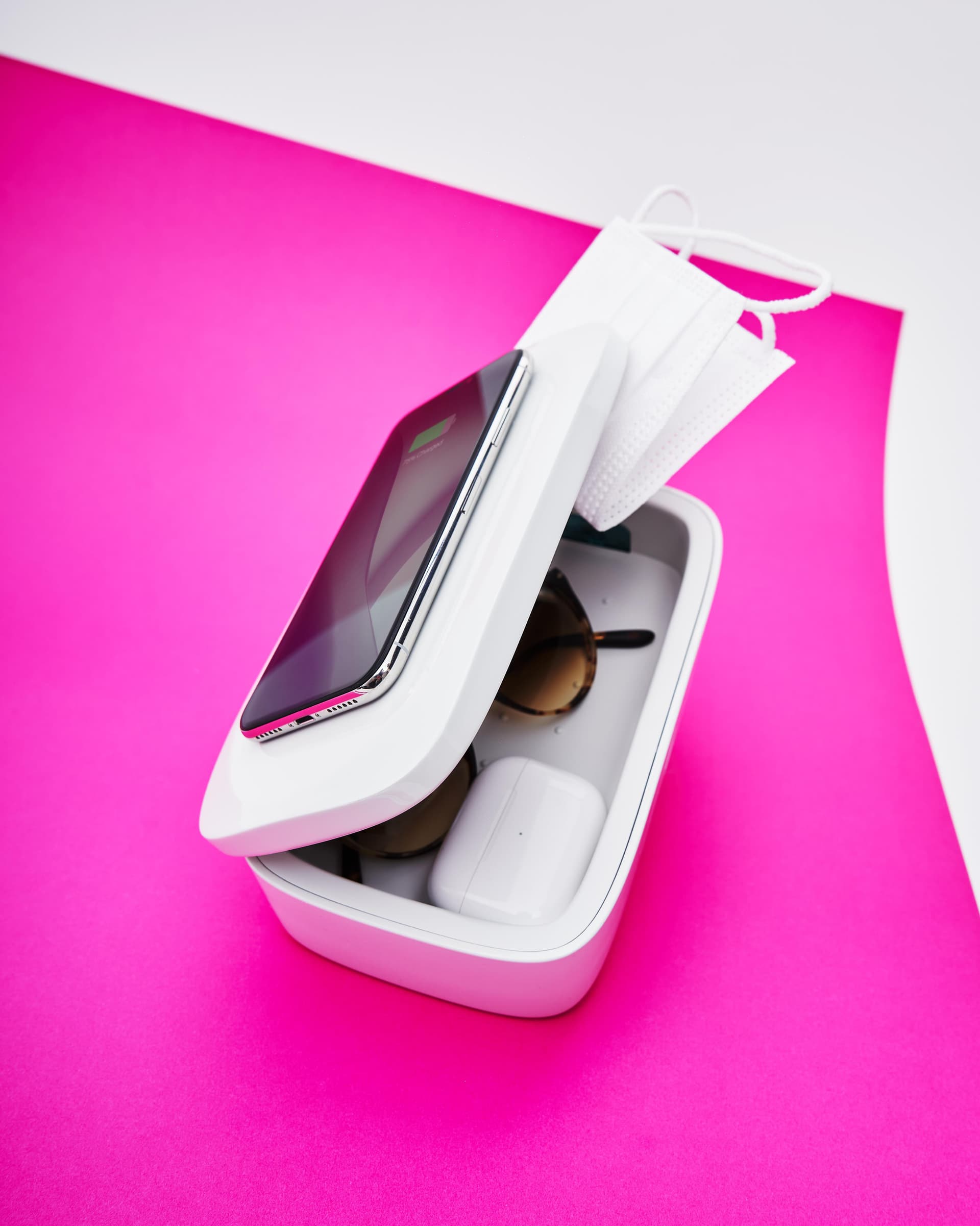 Mundus UV-C Sanitizer and 10W Wireless Qi Phone Charger