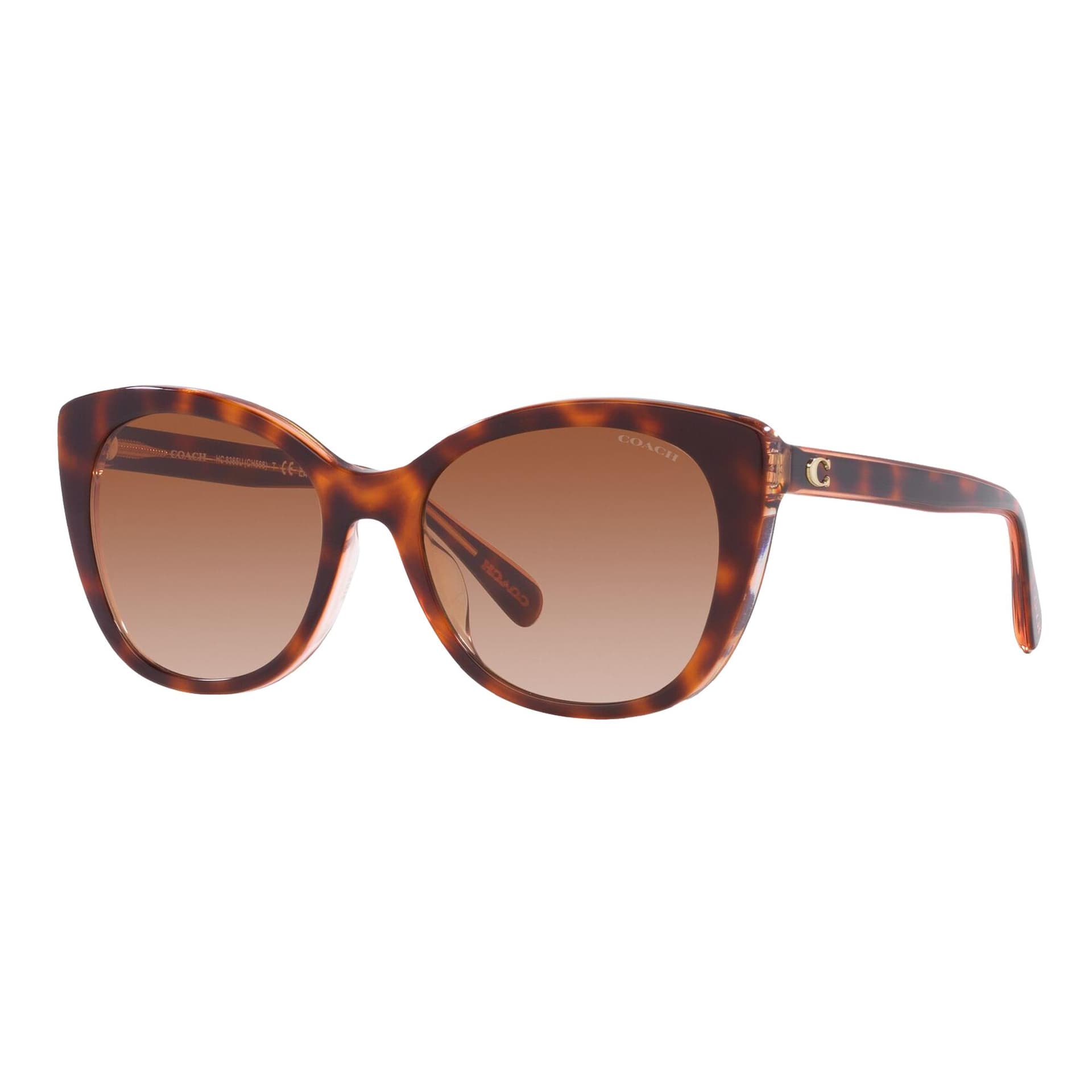 Women's Beveled Signature Cat Eye Sunglasses
