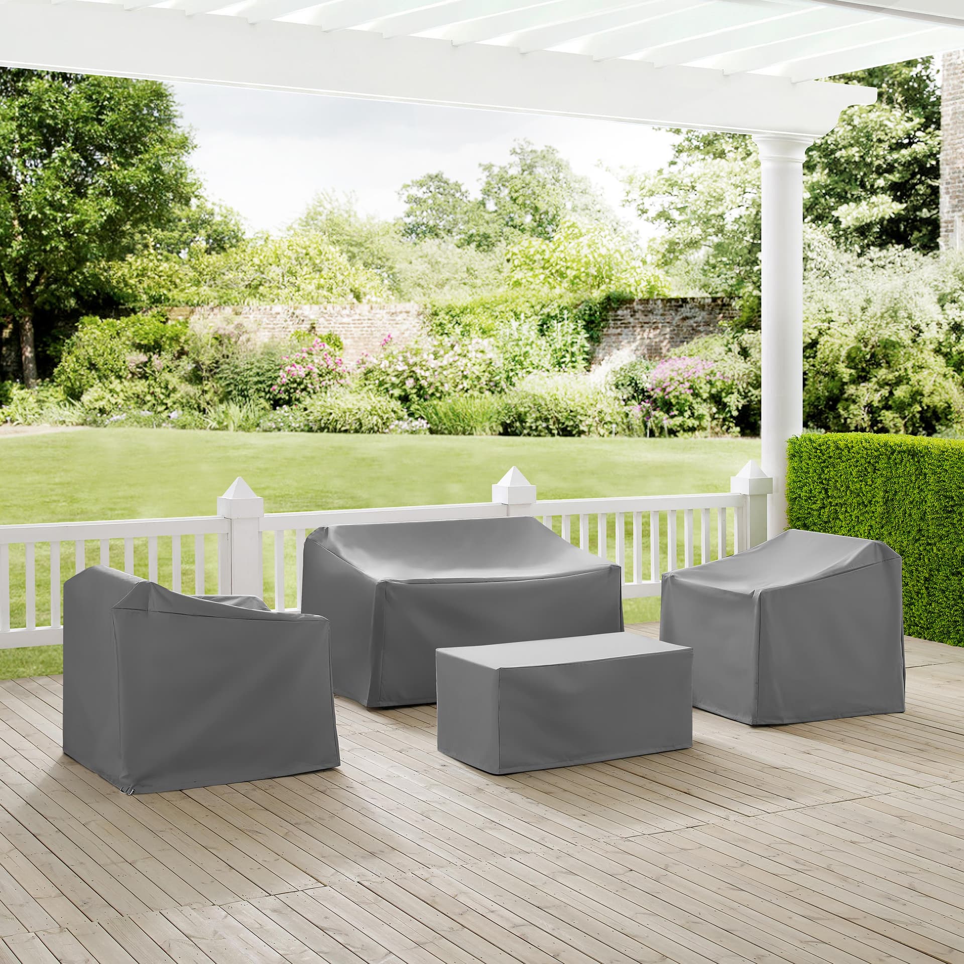 4Pc Outdoor Furniture Cover Set