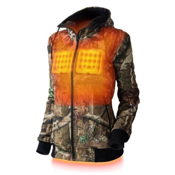 Shadow Women's Heated Hunting Hoodie Size 2XL