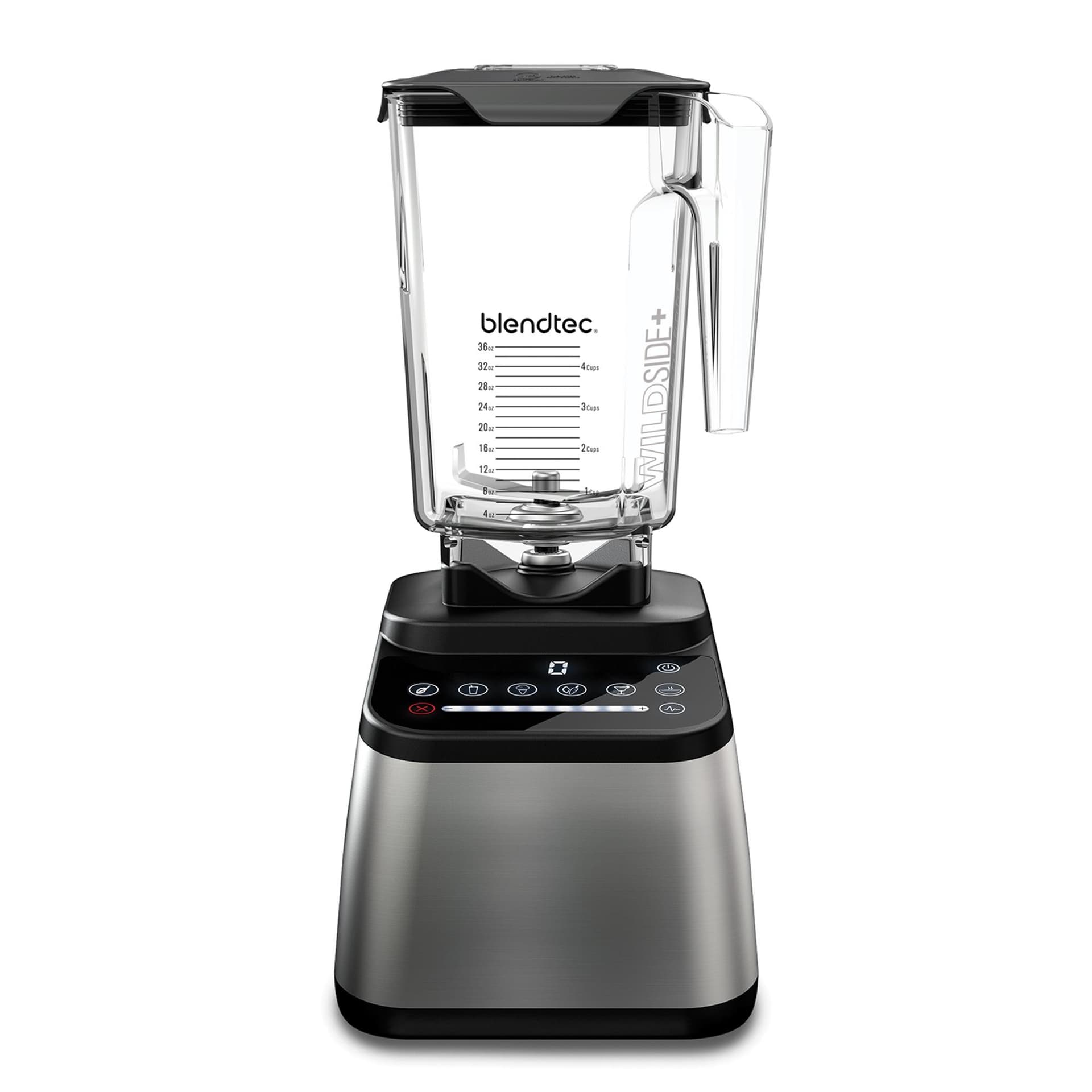 Blendtec Designer 650 Stainless with Wildside+ - Black