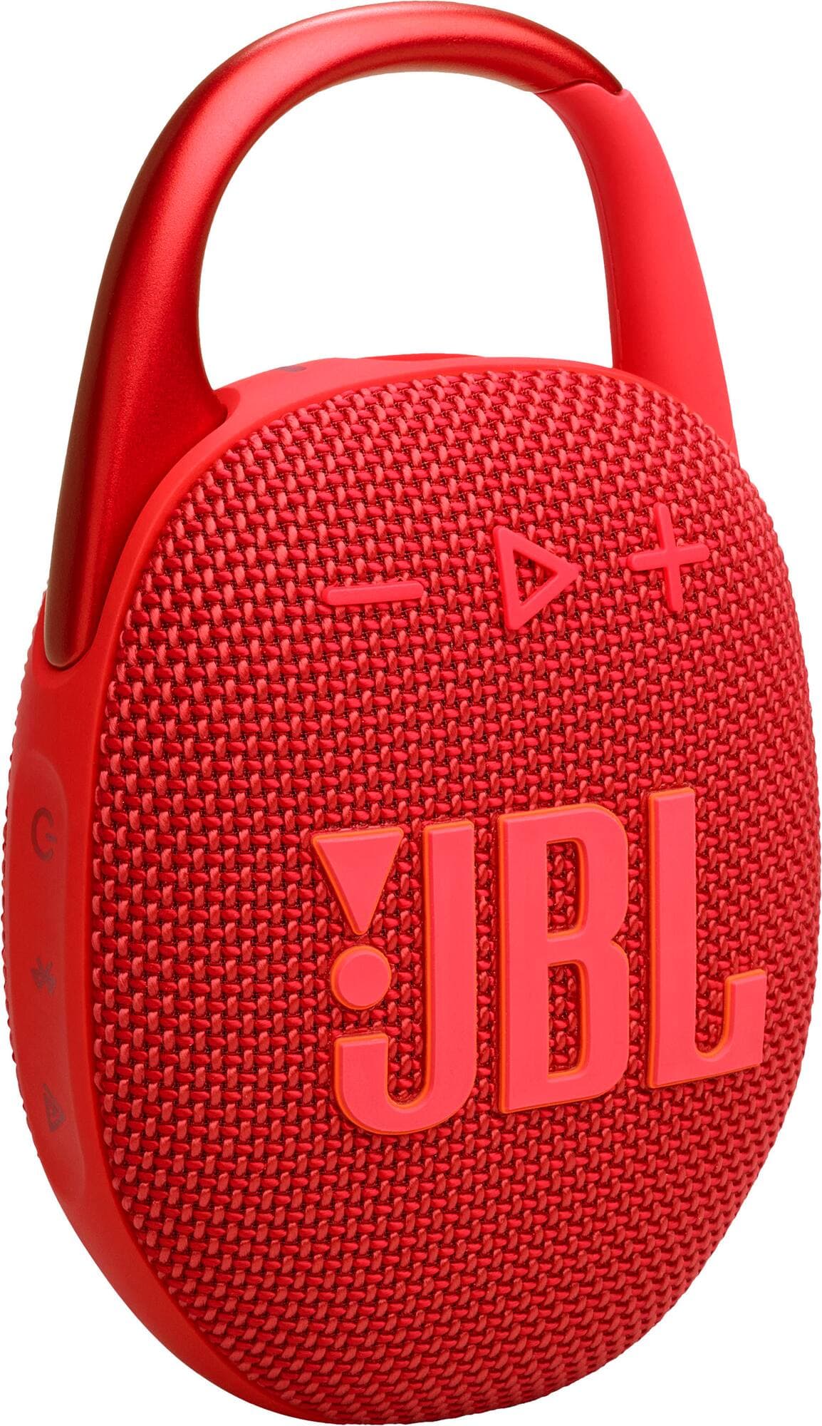 Clip 5 Ultra-Portable Waterproof Speaker w/ Carabiner Red
