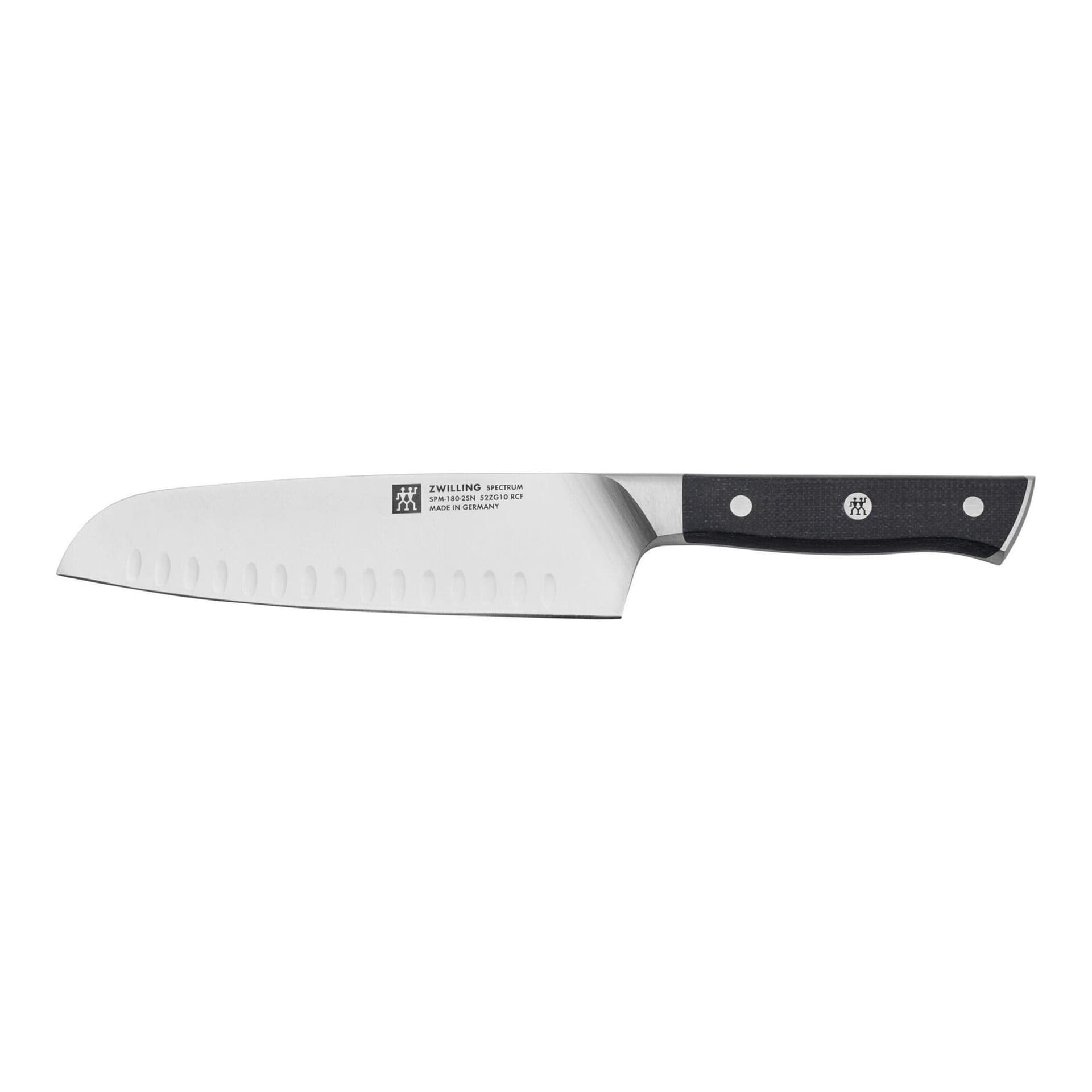 Spectrum 7" Hollow Edge Santoku Knife