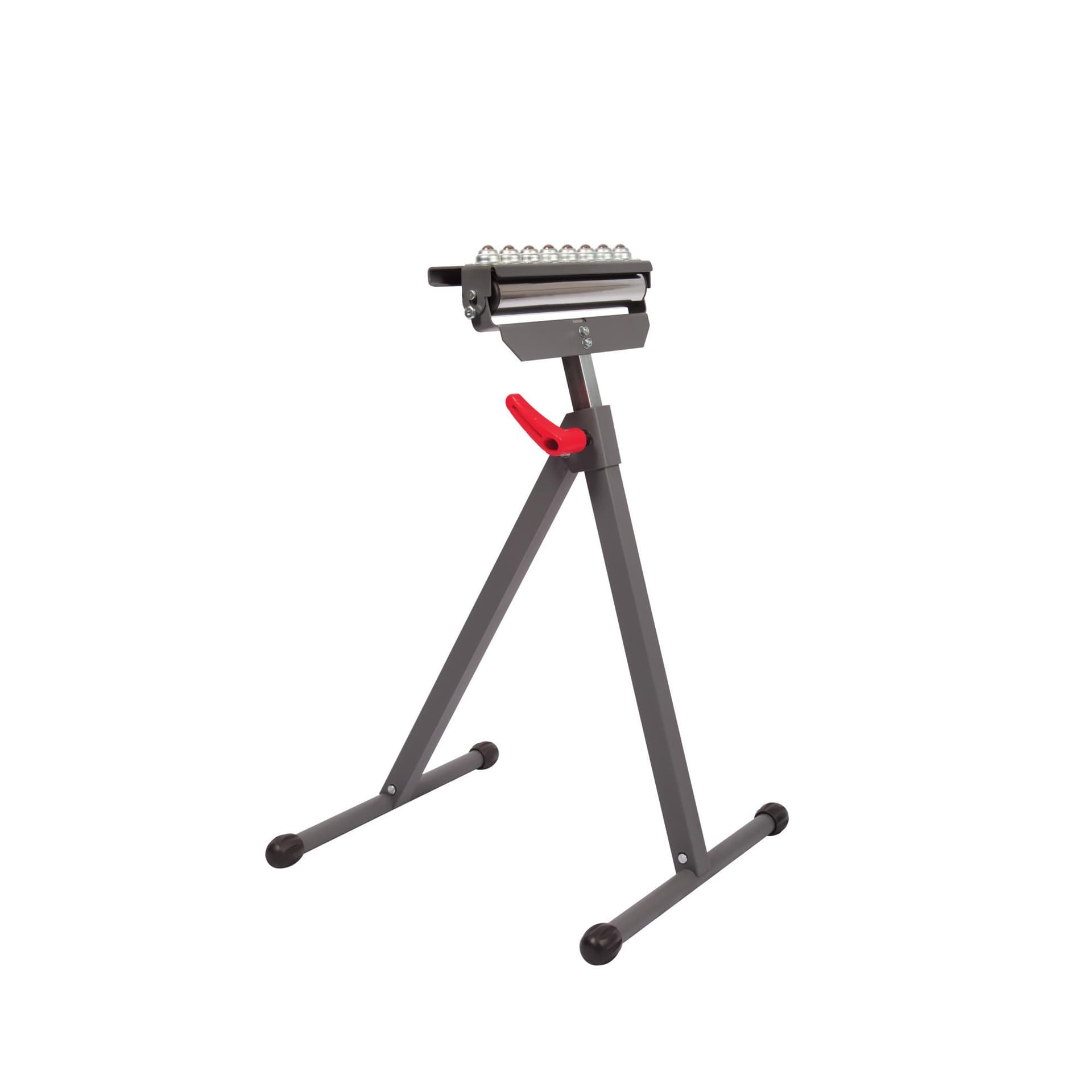 Steelman 3-In-1 Height Adjustable Material Support Roller Stand